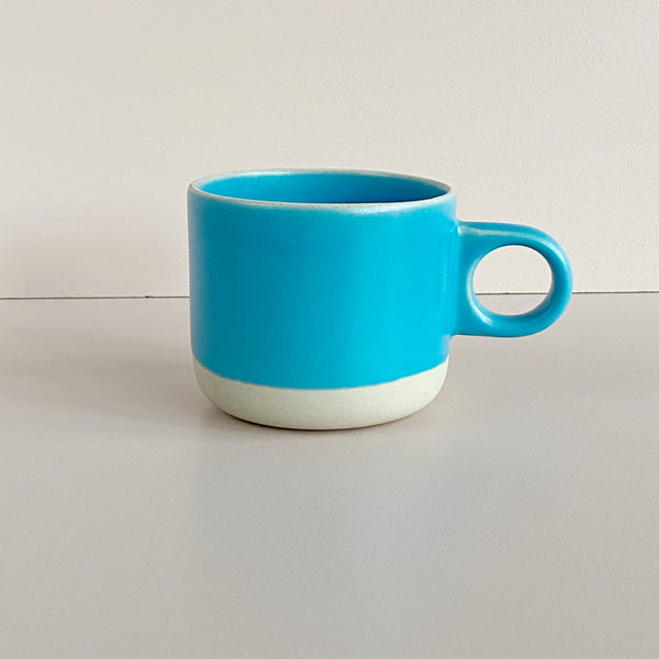 Blue Dipped Scotty Mug