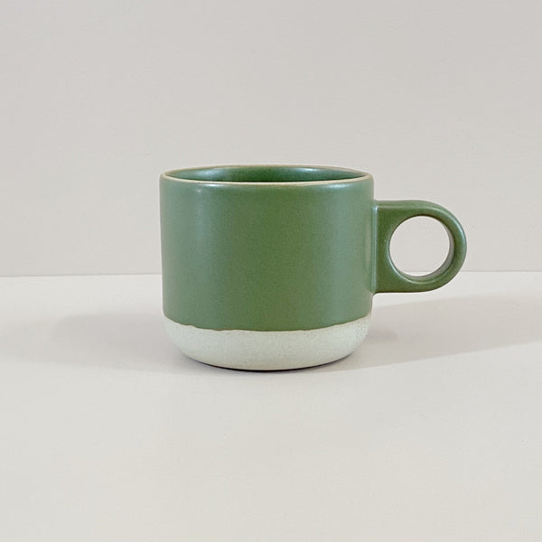 Green Dipped Scotty Mug