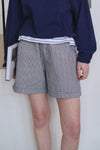 City Shorts in Blue Stripe
