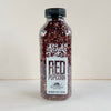 Red Bottled Popcorn Kernels