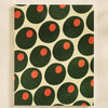 Retro Olive Lined Journal Notebook