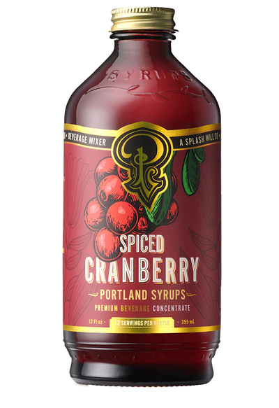 Spiced Cranberry Portland Syrup