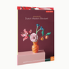 Product packaging for 'Dutch Masters Bouquet' with a stylized illustration of flowers and a vase on a red background.
