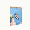 Packaging of wall art with an owl design on a white background