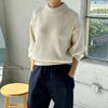 Zoe Cotton Sweater in Naturel
