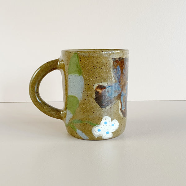 Earthy Floral Mug Design 2