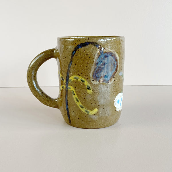 Earthy Floral Mug Design 1