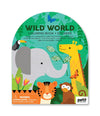 Coloring Books With Stickers: Wild World