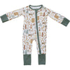 Camping Trip Bamboo Zipper Jammies