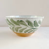 Green Leaf Serving Bowl