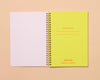 Olives Letterpress Spiral Notebook
