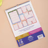 2027 Family Wall Calendar in Colour Flow