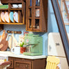 DIY Miniature House Kit: Baking Kitchen