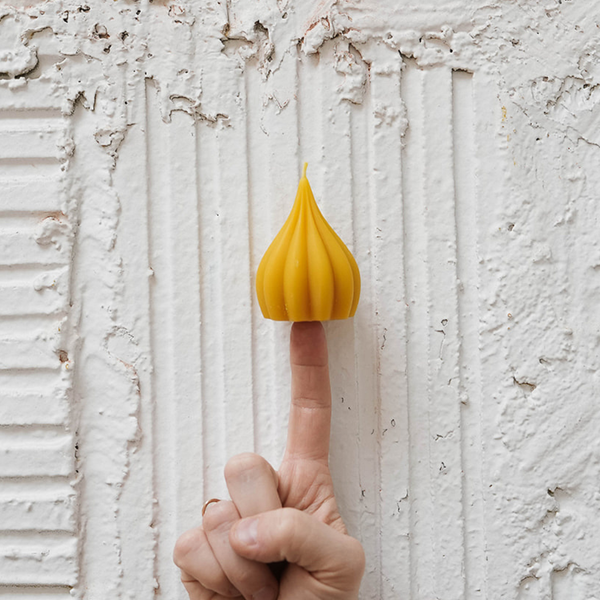 Puff Handmade Beeswax Candle