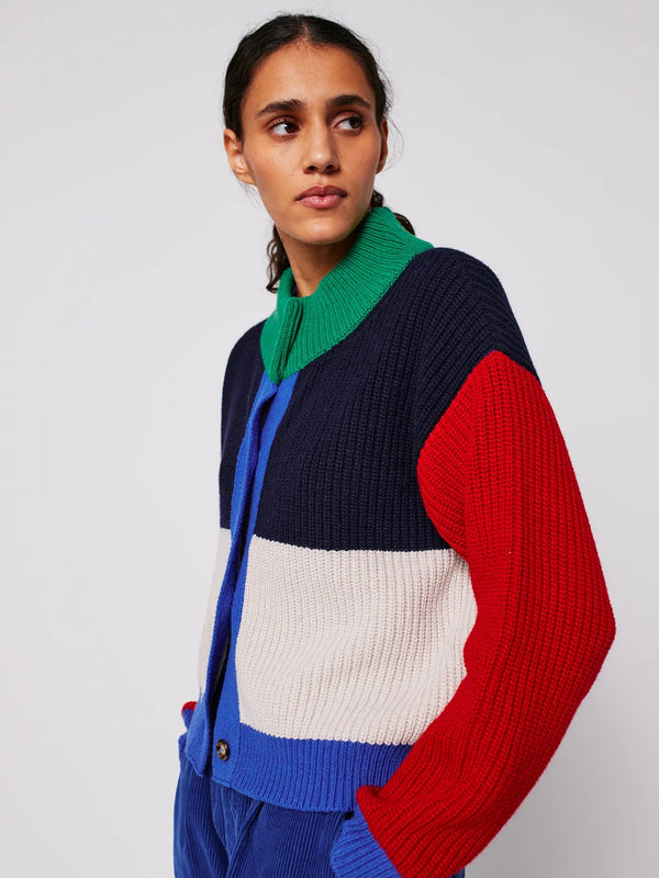 Colorblock Cardigan