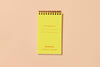Hearts Pocket-Size Letterpress Spiral Notebook