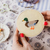 Duck Cross Stitch Kit for Beginners
