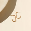 Chloe Hoops in 14k Gold Fill