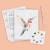 All-In-One Beginner Watercolor Kit - Hummingbird