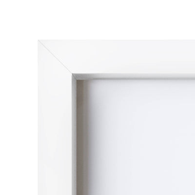 White Metal Frame