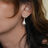 Silver Droplet Earrings