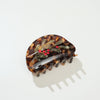 Tortoise Mistletoe Sprig Claw Clip