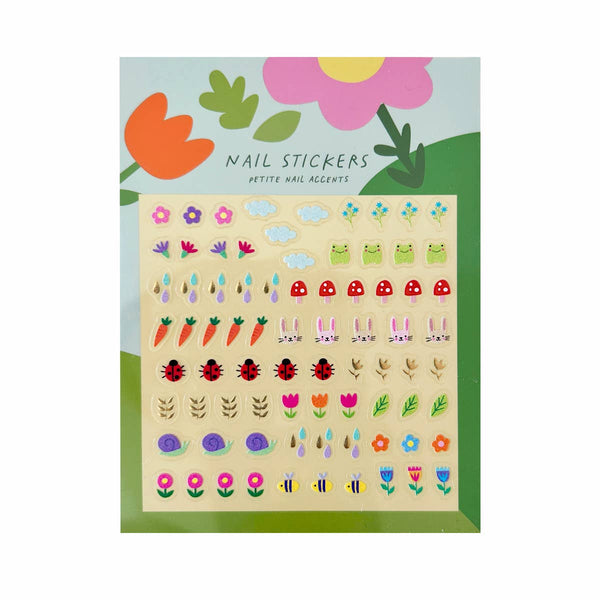 Garden Charms Nail Stickers