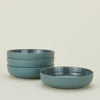 Essential Low Bowl in Peacock (set of 2)