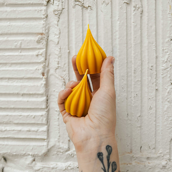 Puff Handmade Beeswax Candle