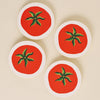 Tomato Coasters (set of 4)