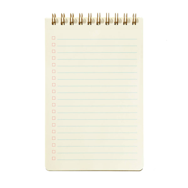 Task Pad Notebook - Yellow Stripe