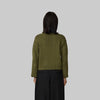 Mare Rolled Neck Sweater in Olive
