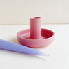 Hermes Candle Holder in Pink