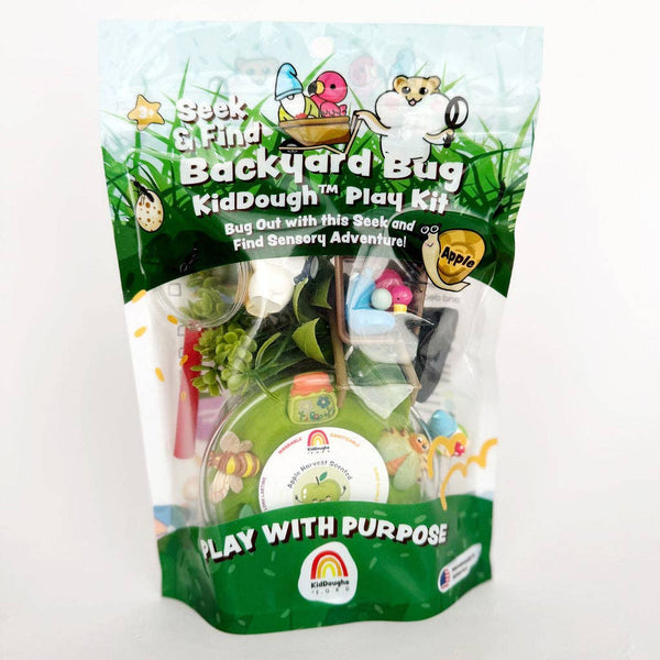 Backyard Bug KidDough Play Kit packaging on a white background