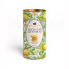 Canister of Lady Joseph Lemon Curd Shortbread on a white background