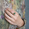 Lasso Ring in Jade