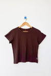 The Little Boy Tee in Dark Cacao