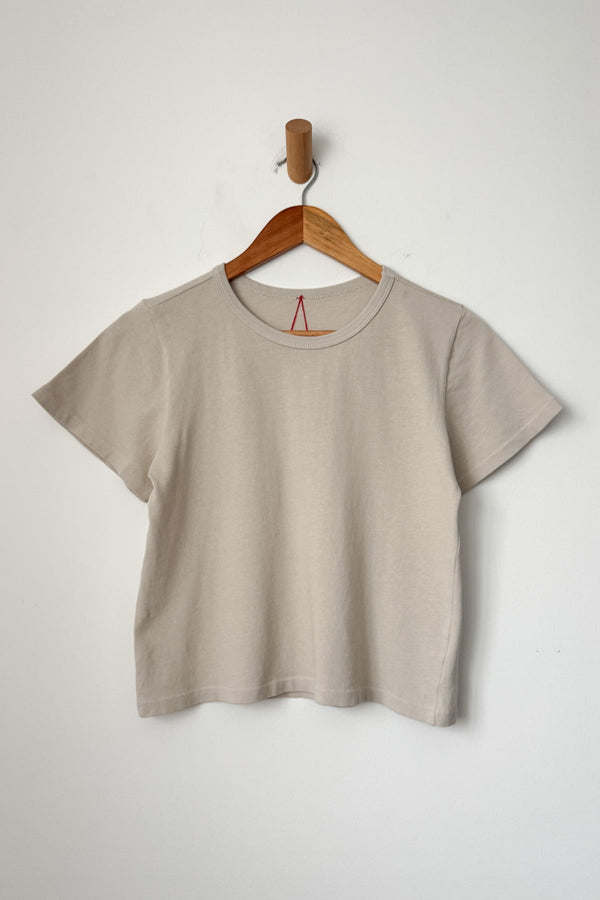 The Little Boy Tee in Rice