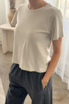 The Little Boy Tee in Rice