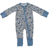 Bluebell Pointelle Bamboo Baby Zipper Romper