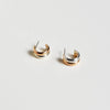 Mixed Metal Hoops