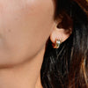 Mixed Metal Hoops