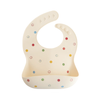 Silicone Baby Bib in Smiley Face Print