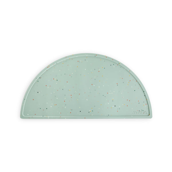 Silicone Placemat in Cambridge Blue Confetti
