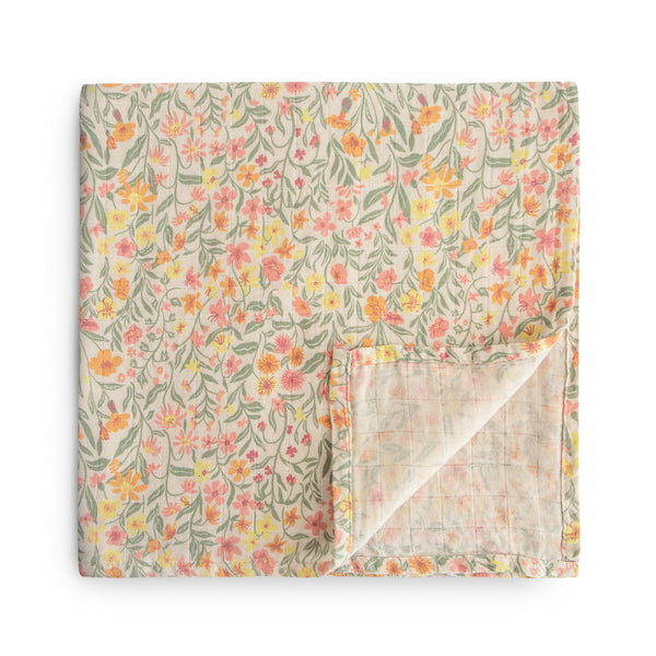 Organic Cotton Muslin Swaddle Blanket