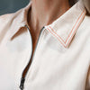 Short Utility Dress in Oat Milk