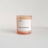 ROEN Pink Glass Jar Candles