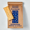 Plainish Sourdough Crackers
