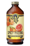 Bottle of Spicy Paloma premium beverage concentrate by Portland Syrups.