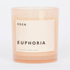 Euphoria Pink Glass Jar Candle